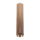 30cm Rose Gold Ceiling Spotlight Fixture, 1 x GU10 Socket