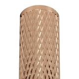 30cm Rose Gold Ceiling Spotlight Fixture, 1 x GU10 Socket