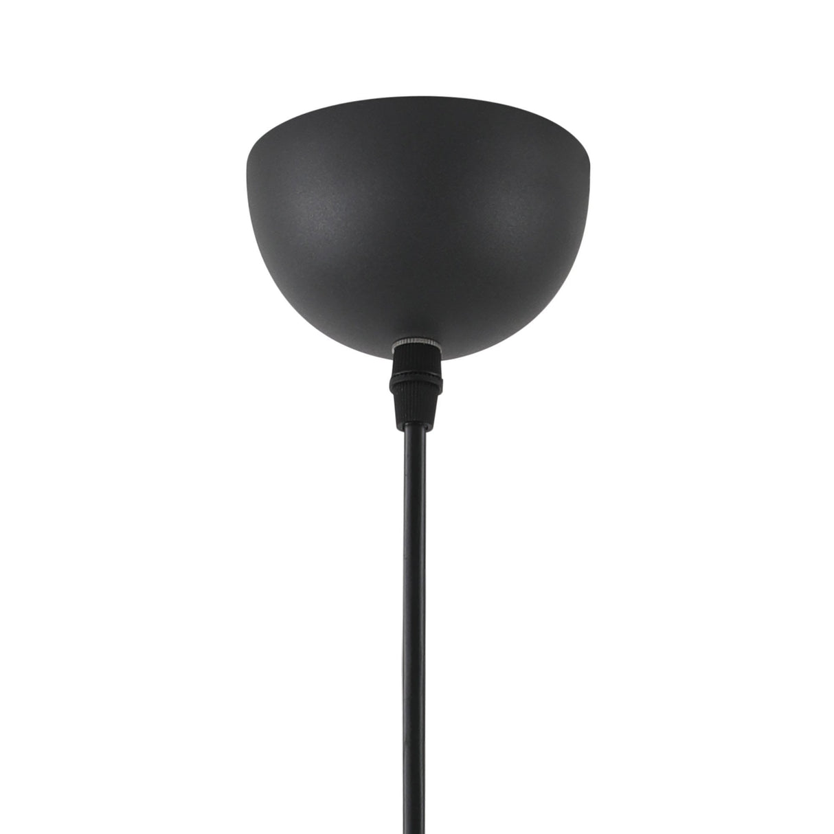 Modern Sand Black and Satin Nickel Pendant Light with Adjustable Drop
