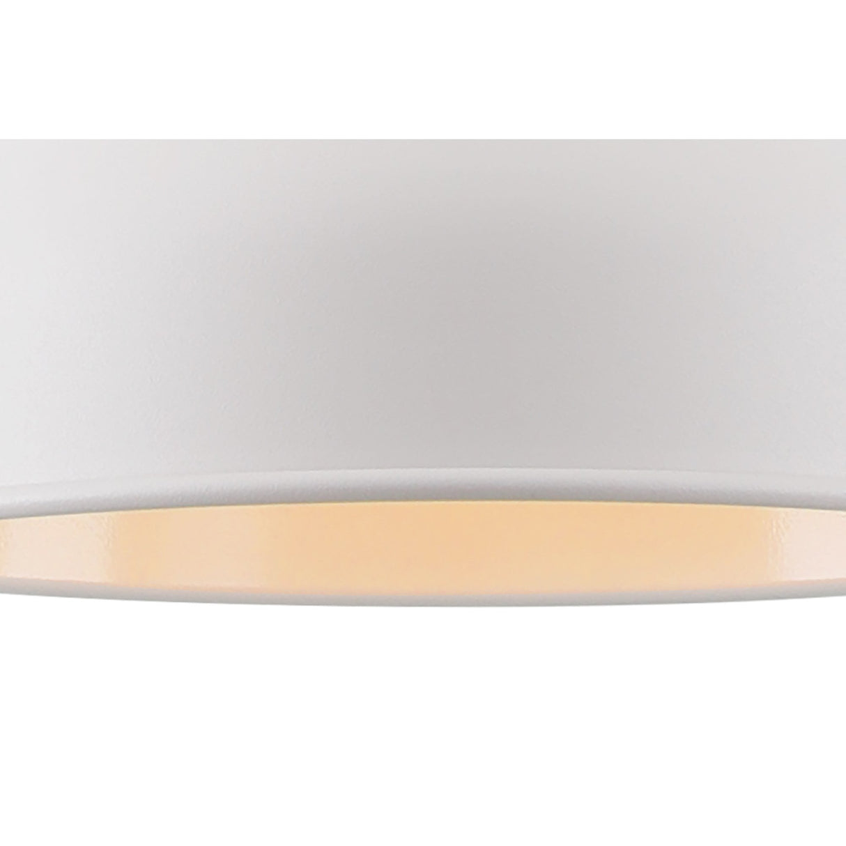 Modern Elegance: White and Satin Nickel Pendant Light, Adjustable Drop