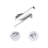 Sleek Polished Chrome LED Ceiling Light, 2 x 9W, 4000K, IP44, 1153lm, 3-Year Warranty