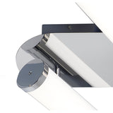 Sleek Polished Chrome LED Ceiling Light, 2 x 9W, 4000K, IP44, 1153lm, 3-Year Warranty