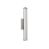 Elegant Polished Chrome Wall Light, 12W Integrated LED, 4000K, IP44, 848 Lumens, 3-Year Warranty