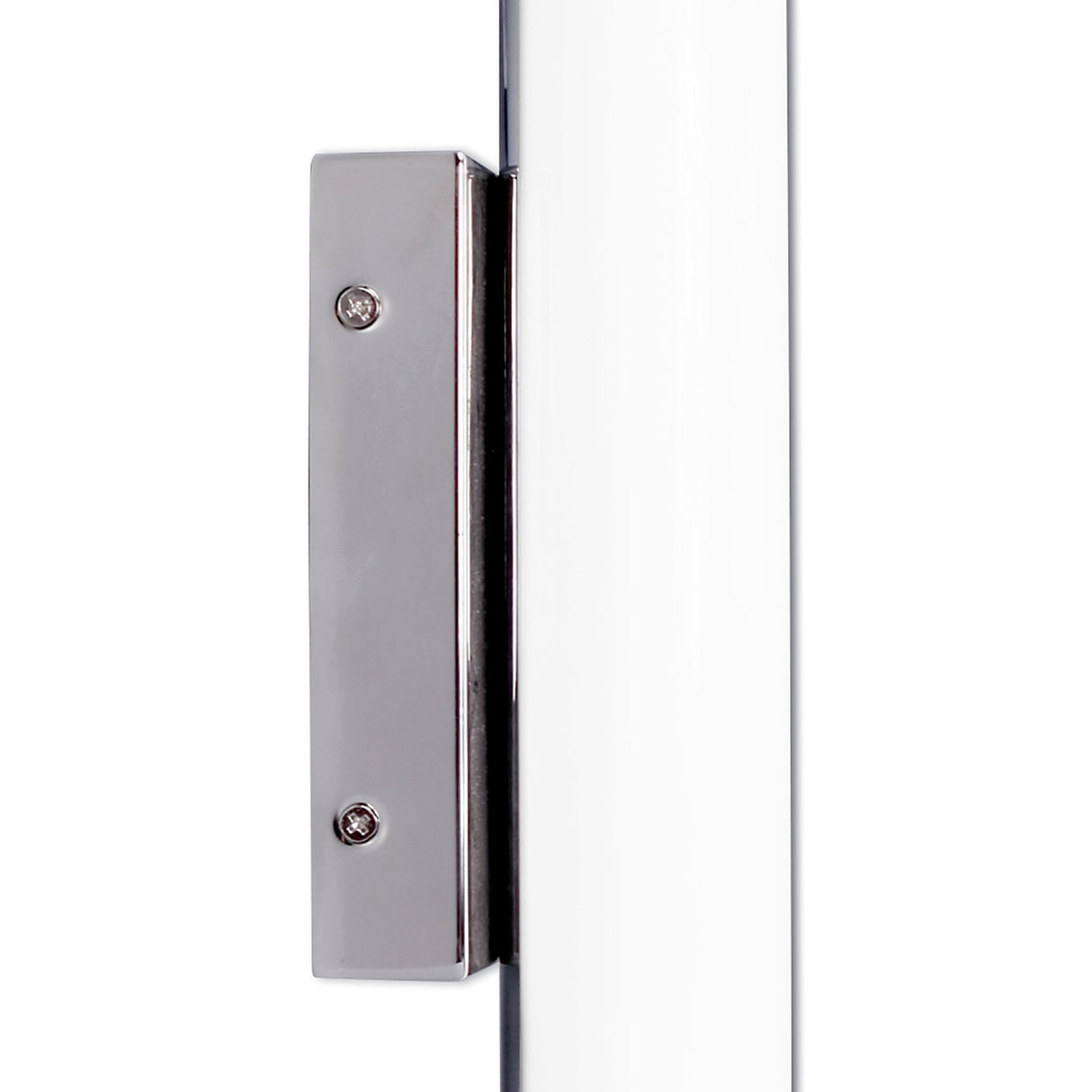 Elegant Polished Chrome Wall Light, 12W Integrated LED, 4000K, IP44, 848 Lumens, 3-Year Warranty