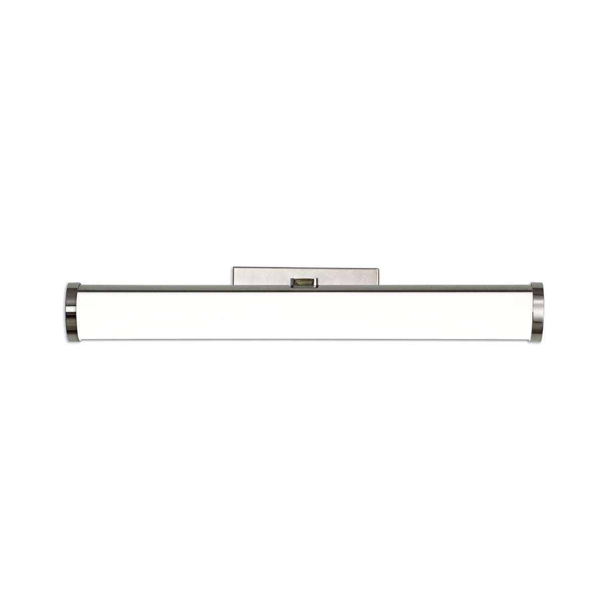 Polished Chrome Wall Lamp with Opal White Shade, 12W LED, 4000K Natural White, 795lm, IP44 Rating, 3-Year Warranty