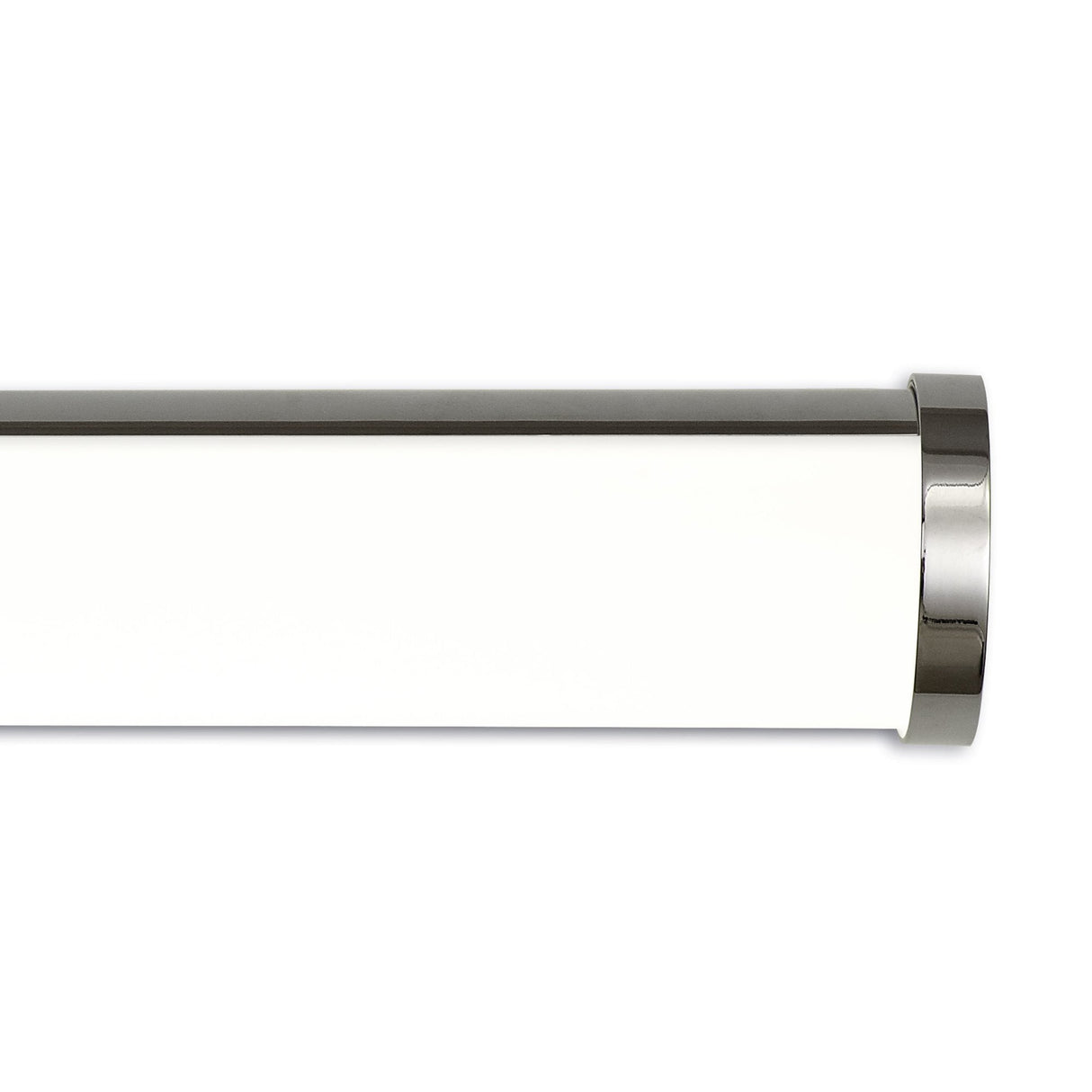 Polished Chrome Wall Lamp with Opal White Shade, 12W LED, 4000K Natural White, 795lm, IP44 Rating, 3-Year Warranty