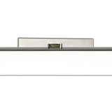 Polished Chrome Wall Lamp with Opal White Shade, 12W LED, 4000K Natural White, 795lm, IP44 Rating, 3-Year Warranty