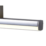 Compact Adjustable Wall Lamp, 6W LED, 4000K, 612lm, IP44, Polished Chrome Finish, 3-Year Warranty