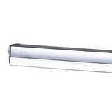 Large Adjustable Wall Lamp, 18W LED, 4000K, 1784lm, Polished Chrome, IP44, 3-Year Warranty