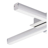 Polished Chrome LED Ceiling Light, 4 x 6W, 4000K, 2210lm, IP44, 3-Year Warranty