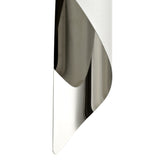 Modern Wall Sconce, 8W Integrated LED, 3000K Warm Glow, White/Polished Chrome, 3-Year Warranty
