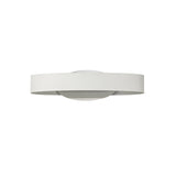 Contemporary Wall Light, 6W LED, 3000K, 480lm, White/Chrome Finish, 3-Year Warranty