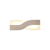 Modern Wall Lamp, 8W LED, Warm White, Brushed Brown and Frosted Finish, 3-Year Warranty