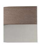 Modern Wall Lamp, 8W LED, Warm White, Brushed Brown and Frosted Finish, 3-Year Warranty
