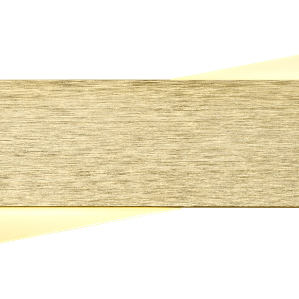 Brushed Gold Wall Lamp with Frosted White Shade, 8W LED, 3000K Warm White, 640 Lumens, 3-Year Warranty
