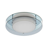Ceiling LED Light, Smoked/Mirror Finish, 18W, 3000K, 1620lm, IP44, 3-Year Warranty