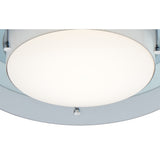 Ceiling LED Light, Smoked/Mirror Finish, 18W, 3000K, 1620lm, IP44, 3-Year Warranty