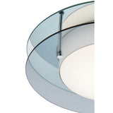 Ceiling LED Light, Smoked/Mirror Finish, 18W, 3000K, 1620lm, IP44, 3-Year Warranty