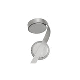 Contemporary Right-Side Wall Lamp with LED, 3000K, 800lm, Silver/Chrome Finish, 3-Year Warranty