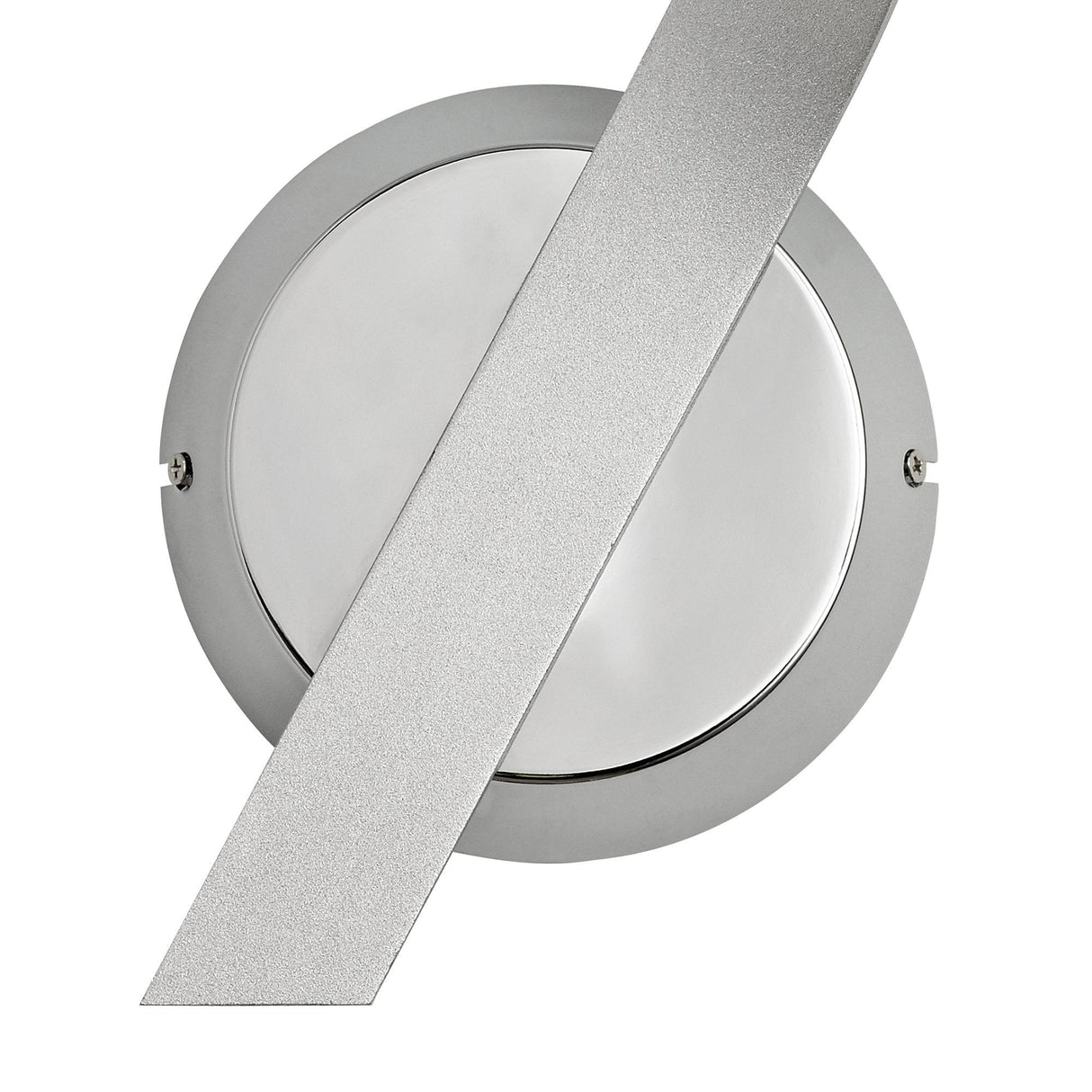 Contemporary Right-Side Wall Lamp with LED, 3000K, 800lm, Silver/Chrome Finish, 3-Year Warranty