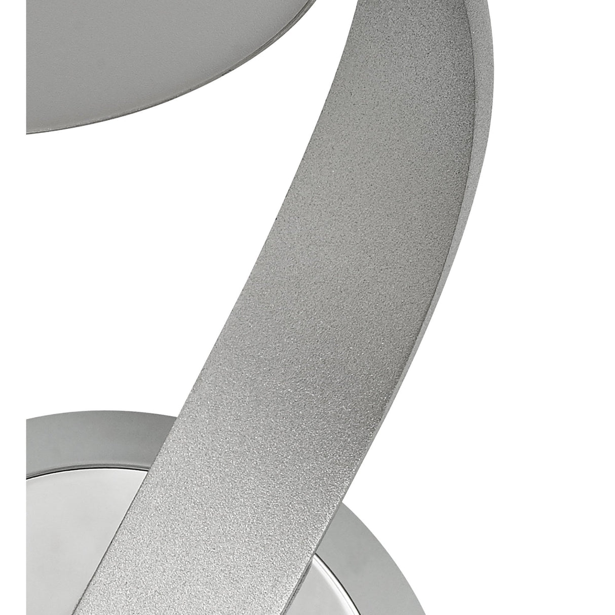 Contemporary Right-Side Wall Lamp with LED, 3000K, 800lm, Silver/Chrome Finish, 3-Year Warranty