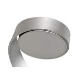 Sleek Silver LED Wall Lamp with Integrated Switch, 3000K Warm White, 800lm, Polished Chrome Finish, 3-Year Warranty