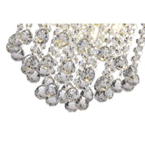 Polished Chrome & Crystal Ceiling Light with 4 x G9 IP44 Rating