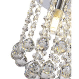 Polished Chrome & Crystal Ceiling Light with 4 x G9 IP44 Rating