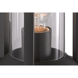 Elegant Outdoor Wall Lantern, E27 Socket, IP65, Anthracite Finish, 2-Year Warranty