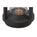 Modern Anthracite Outdoor Pillar Lamp, E27 Compatible, IP65 Rated, 2-Year Warranty