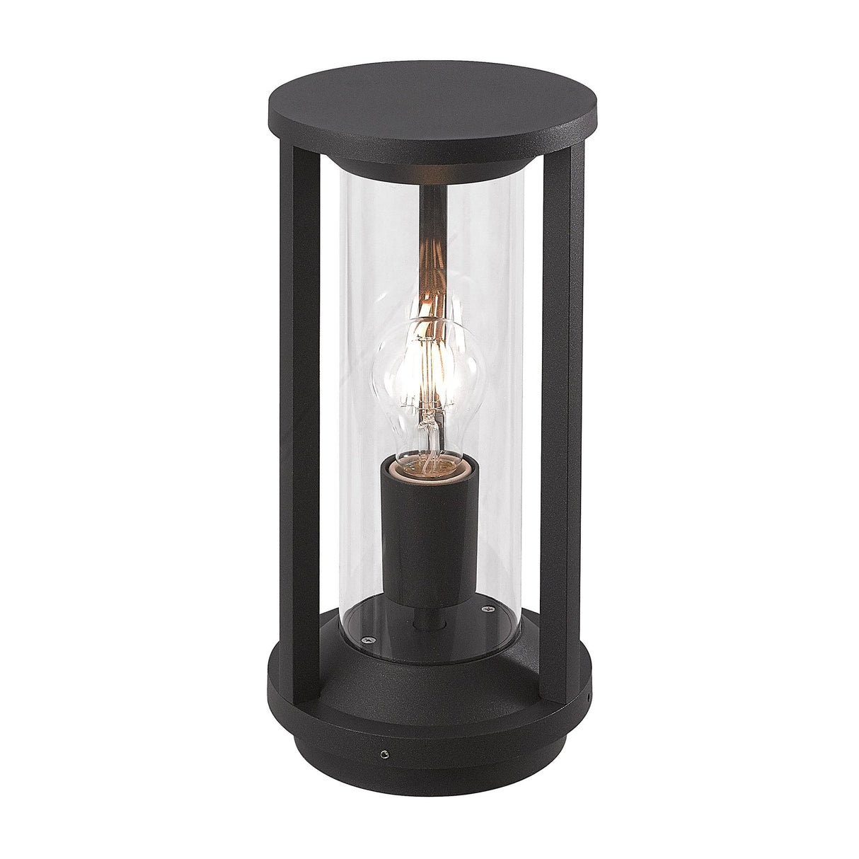 Anthracite Outdoor Medium Post Lamp, E27 Socket, IP65, 2-Year Warranty