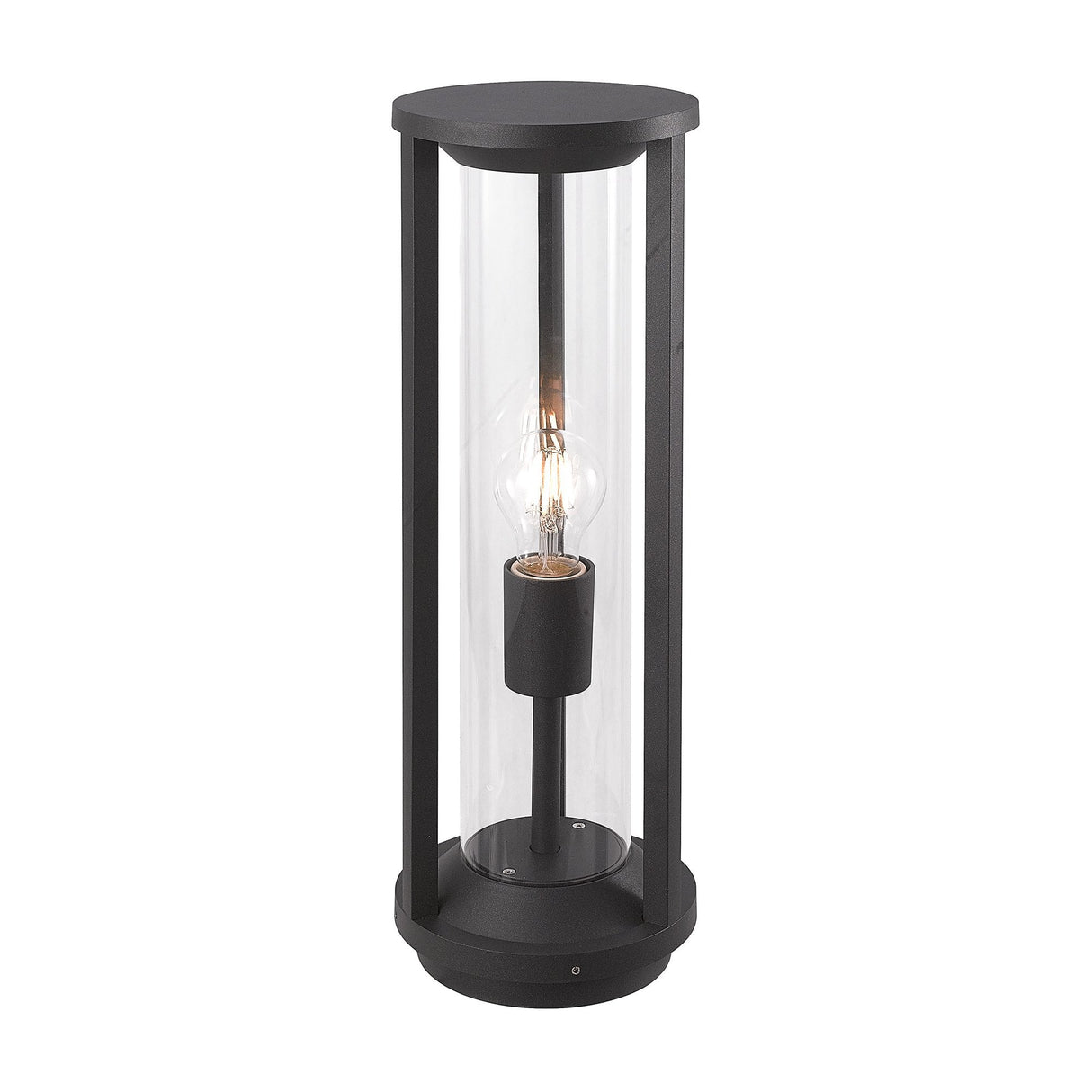 Anthracite Post Lamp, IP65, E27 Compatible, 2-Year Warranty