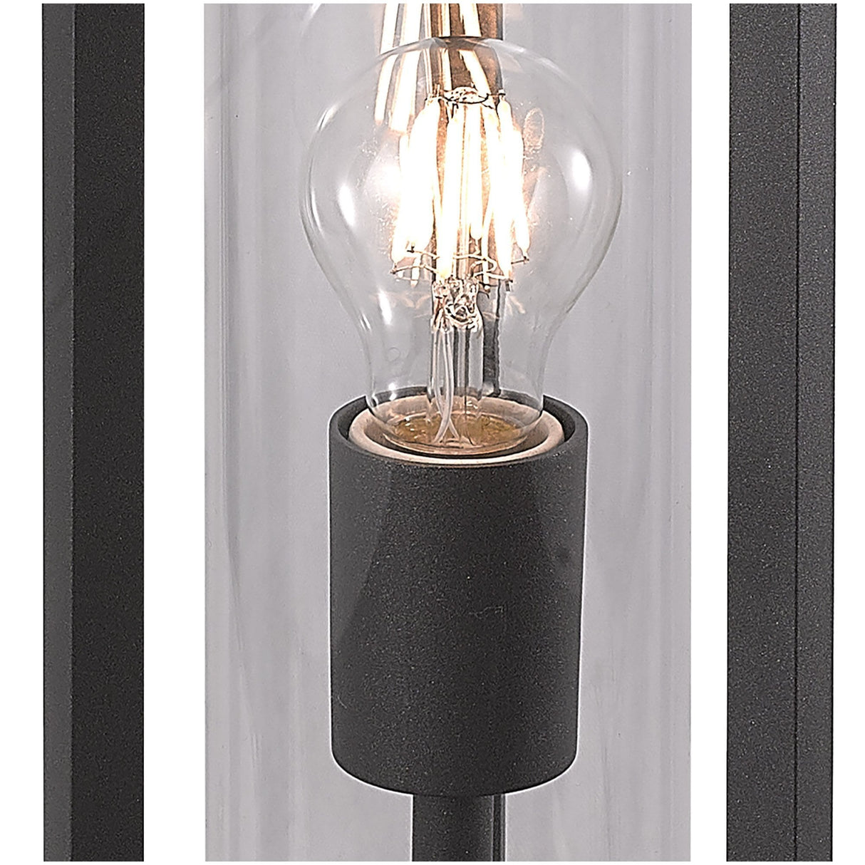 Anthracite Post Lamp, IP65, E27 Compatible, 2-Year Warranty