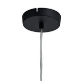 Sleek Black & Smoked Glass Pendant Light with Integrated 7W LED, 790lm, 4000K, 3-Year Warranty