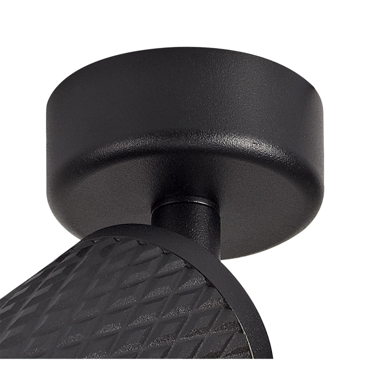 Modern Sand Black Surface Mounted Spotlight Fixture
