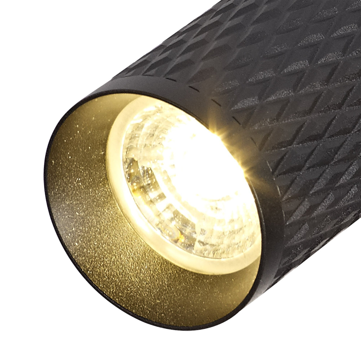 Modern Sand Black Surface Mounted Spotlight Fixture