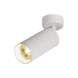 Modern Sand White Surface Mounted Spotlight - GU10 Compatible