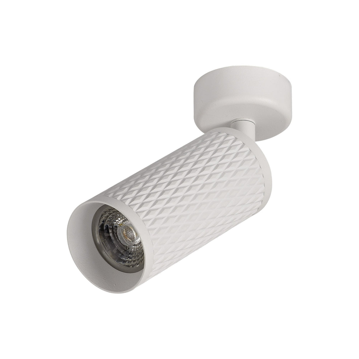 Modern Sand White Surface Mounted Spotlight - GU10 Compatible
