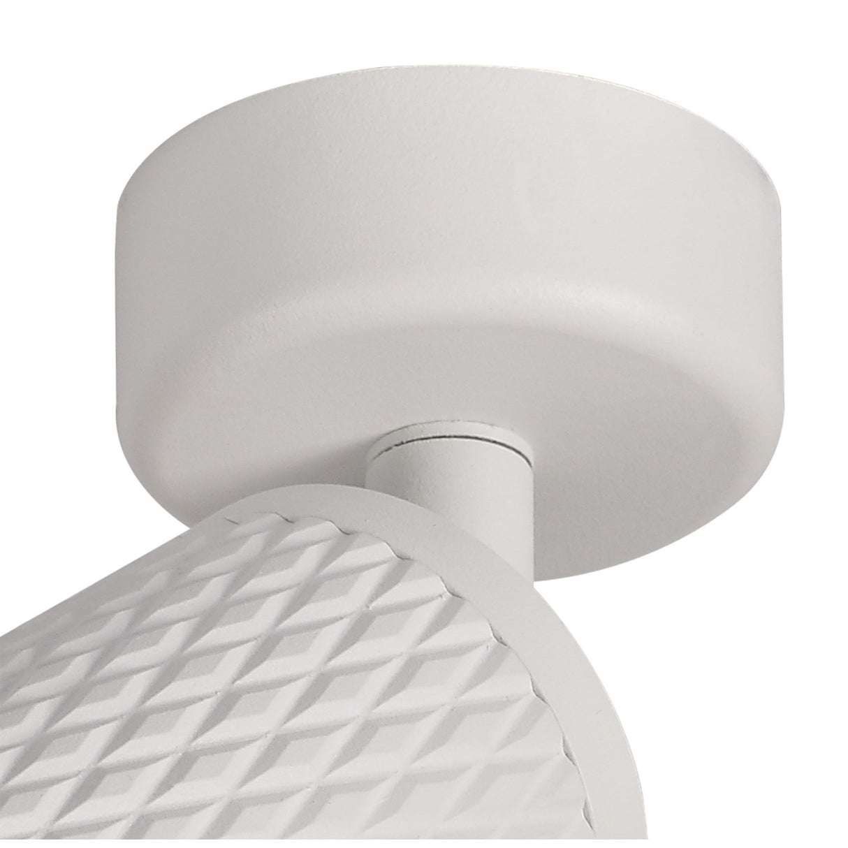 Modern Sand White Surface Mounted Spotlight - GU10 Compatible