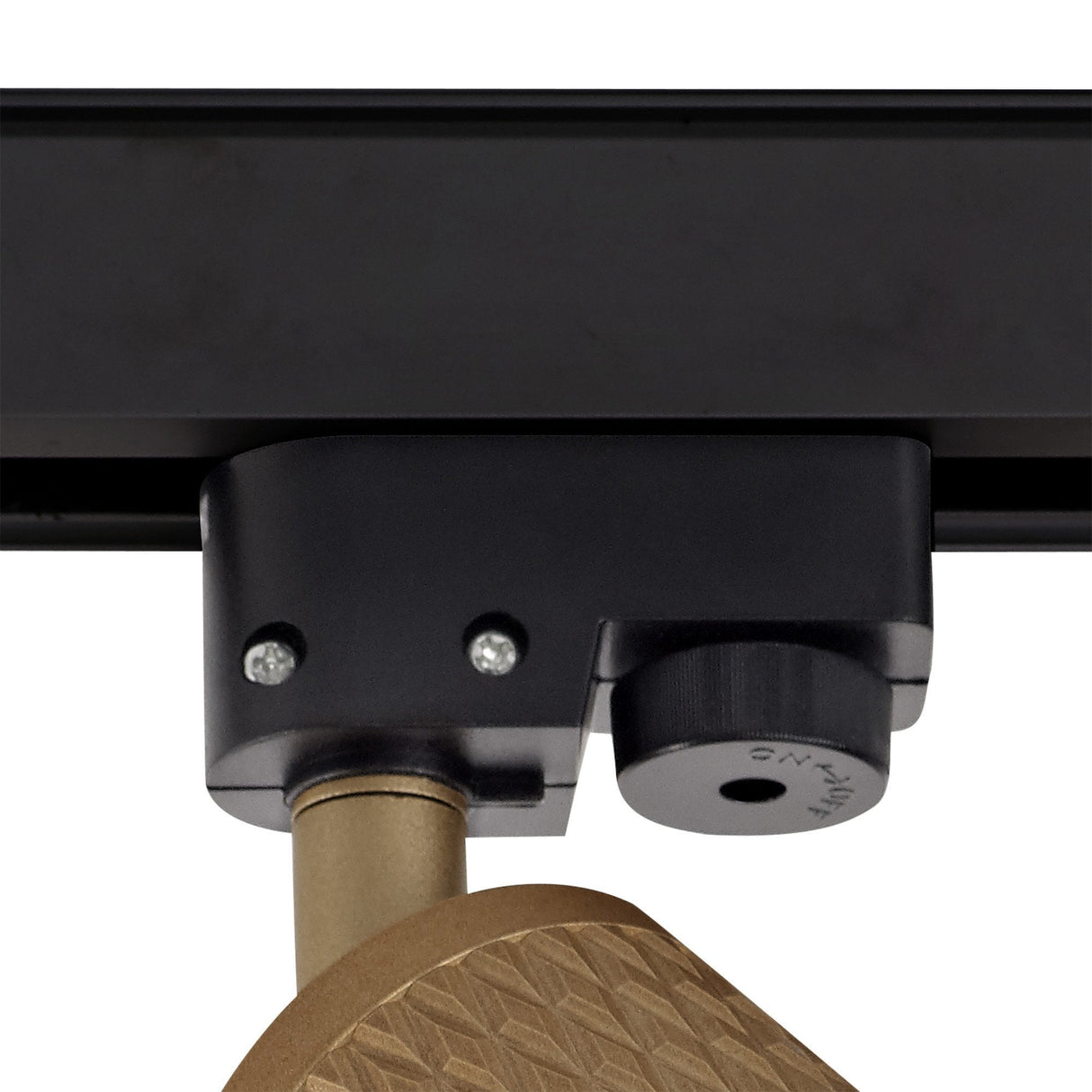 Champagne Gold Adjustable Track Spotlight, GU10 Compatible