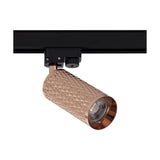Elegant Rose Gold Track Spotlight, GU10 Bulb Compatible