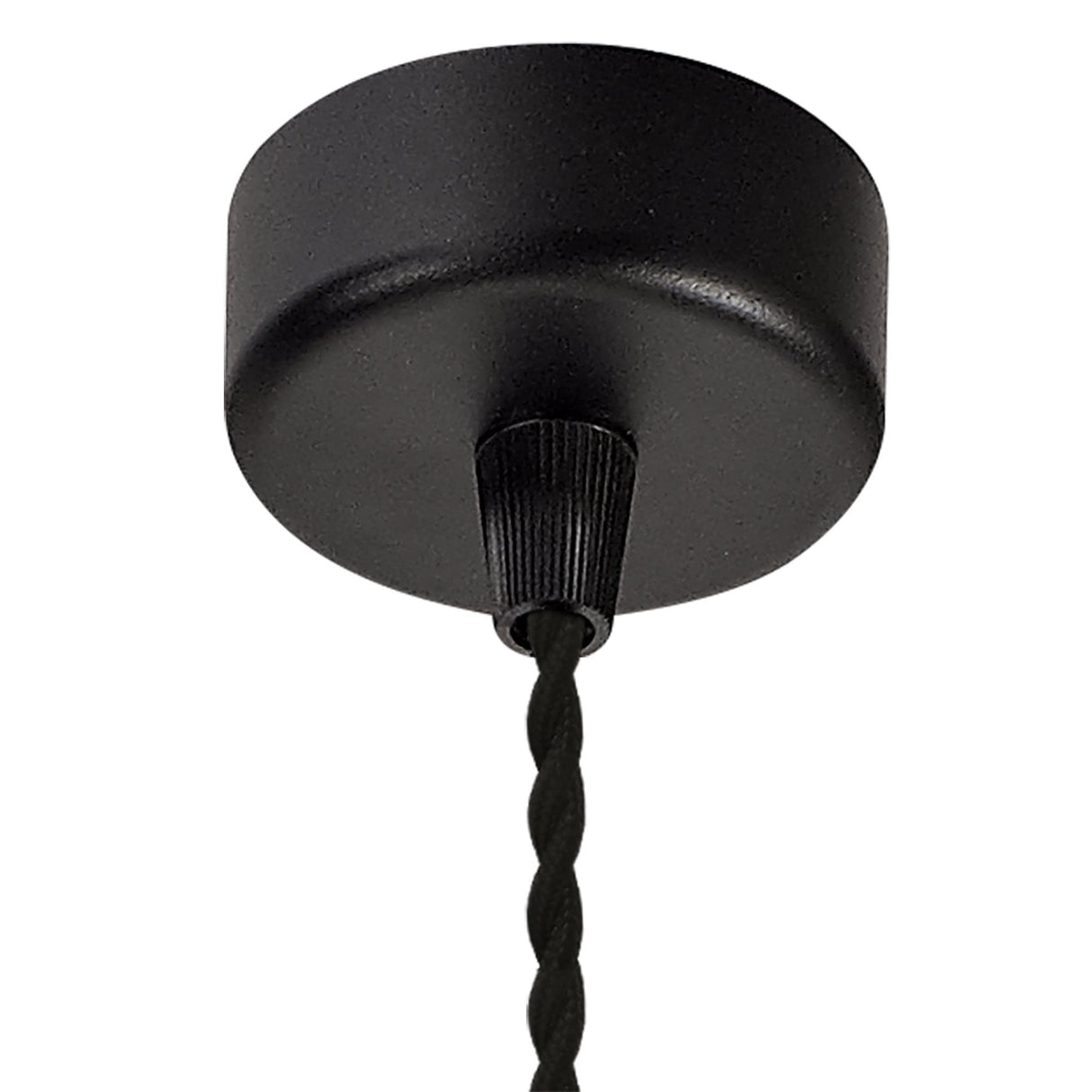 Sleek Sand Black Pendant Light Kit 2M with GU10 Holder