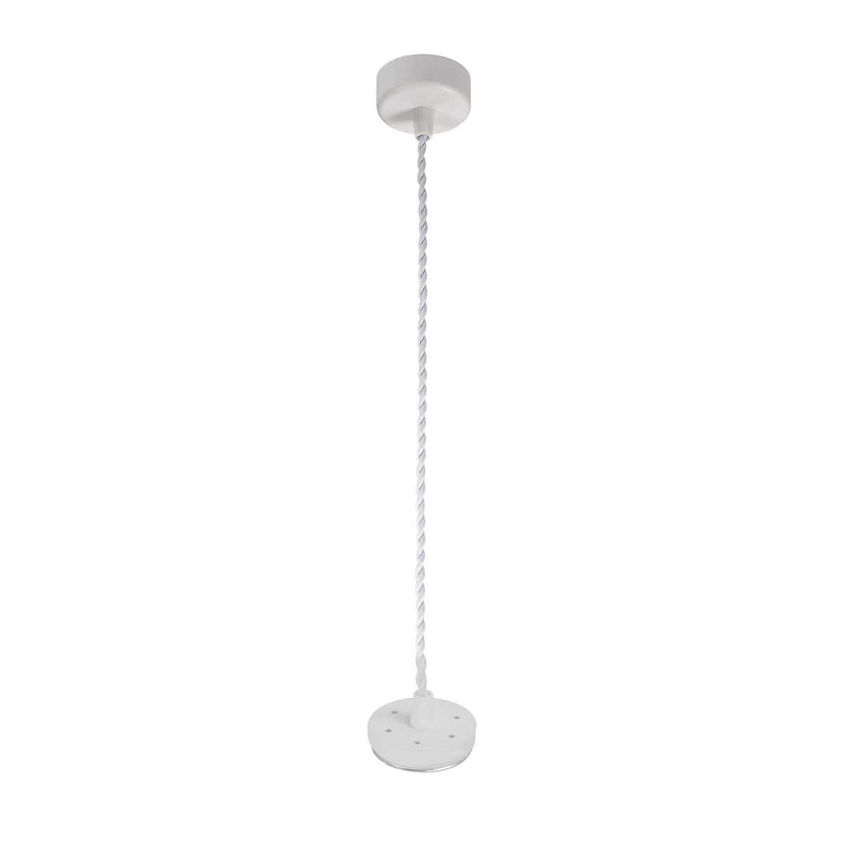 Sand White 2M Pendant Light Kit with GU10 Socket