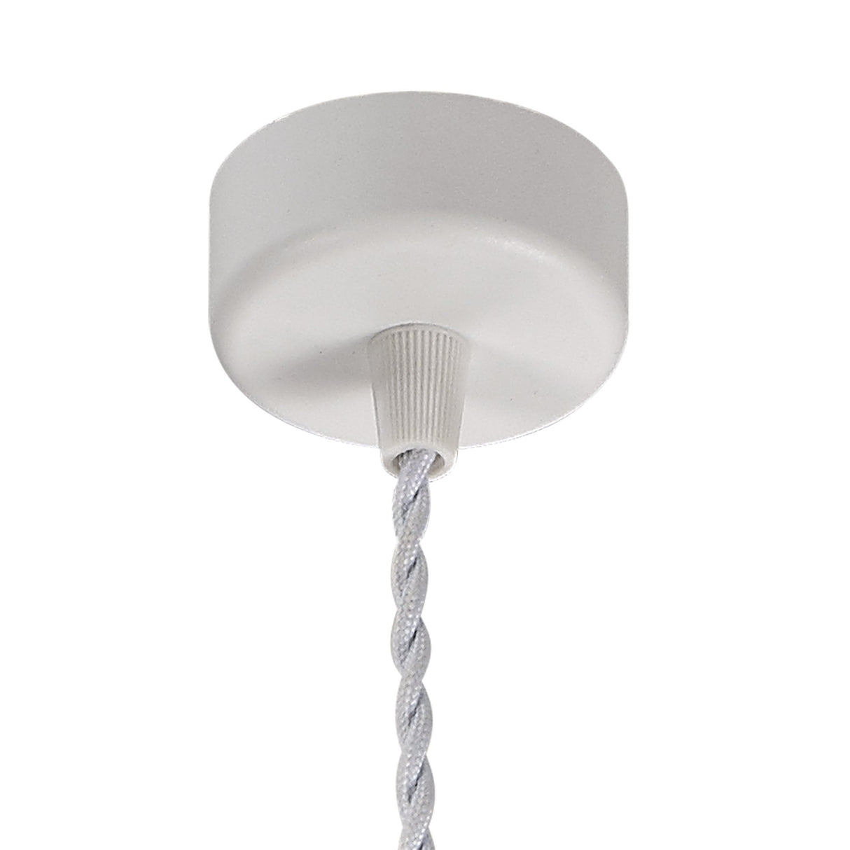 Sand White 2M Pendant Light Kit with GU10 Socket