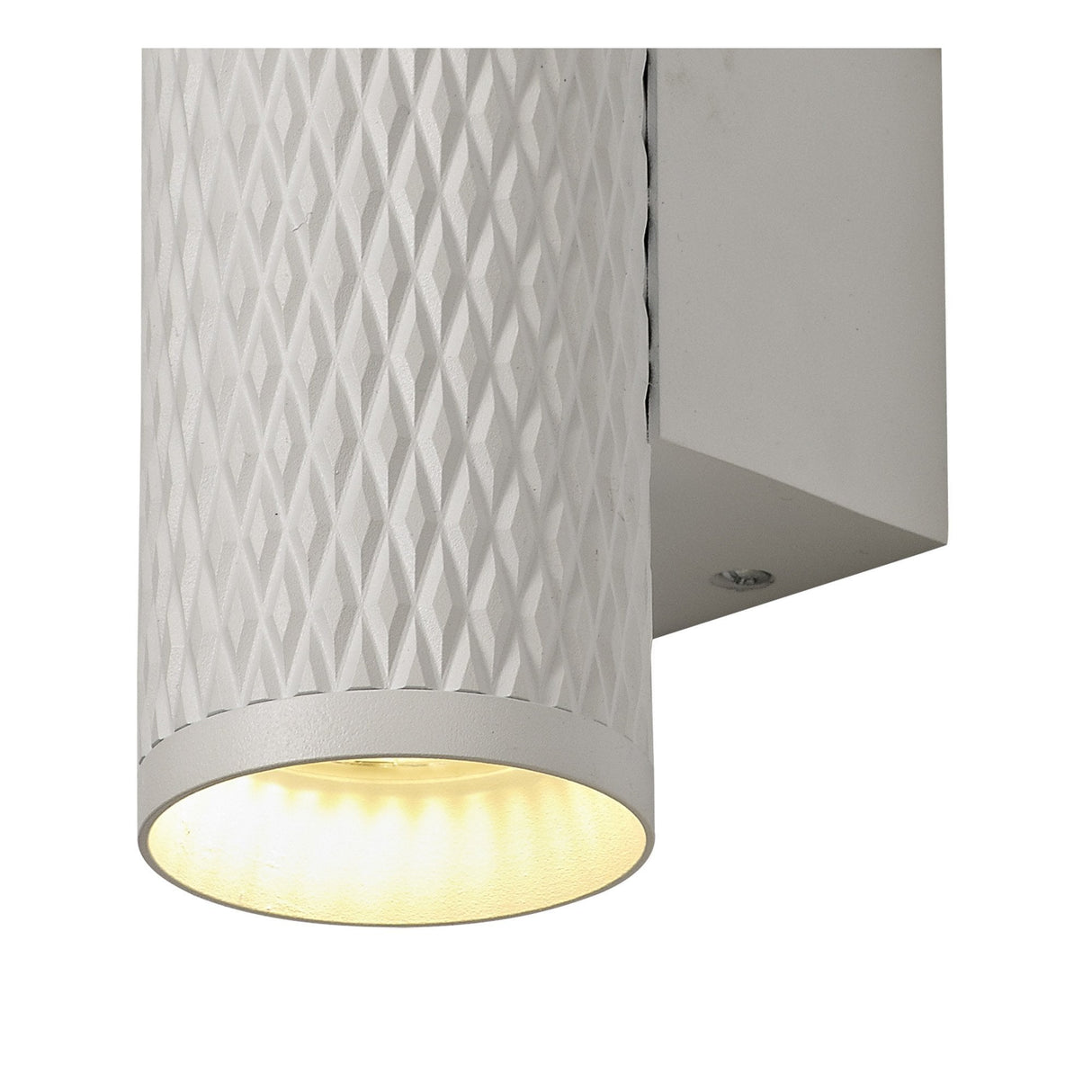 Modern Sand White Dual GU10 Wall Sconce