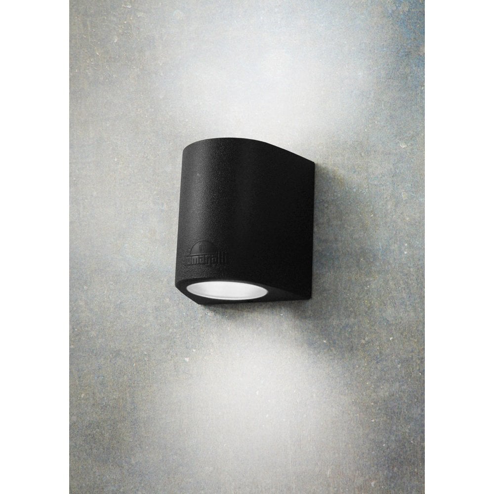 Marta 160 LED Wall Light, Black Finish, Cool White 7W Luminaire