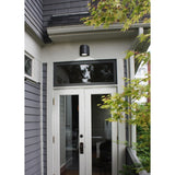 Marta 160 LED Wall Light, Black Finish, Cool White 7W Luminaire