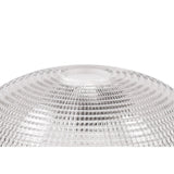 30cm Clear Prismatic Glass Lamp Shade