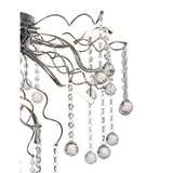 Elegant Polished Chrome LED Ceiling Light, 3000K Warm White, Dimmable, 1640lm - 3 Year Warranty