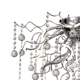 Elegant Polished Chrome LED Ceiling Light, 3000K Warm White, Dimmable, 1640lm - 3 Year Warranty